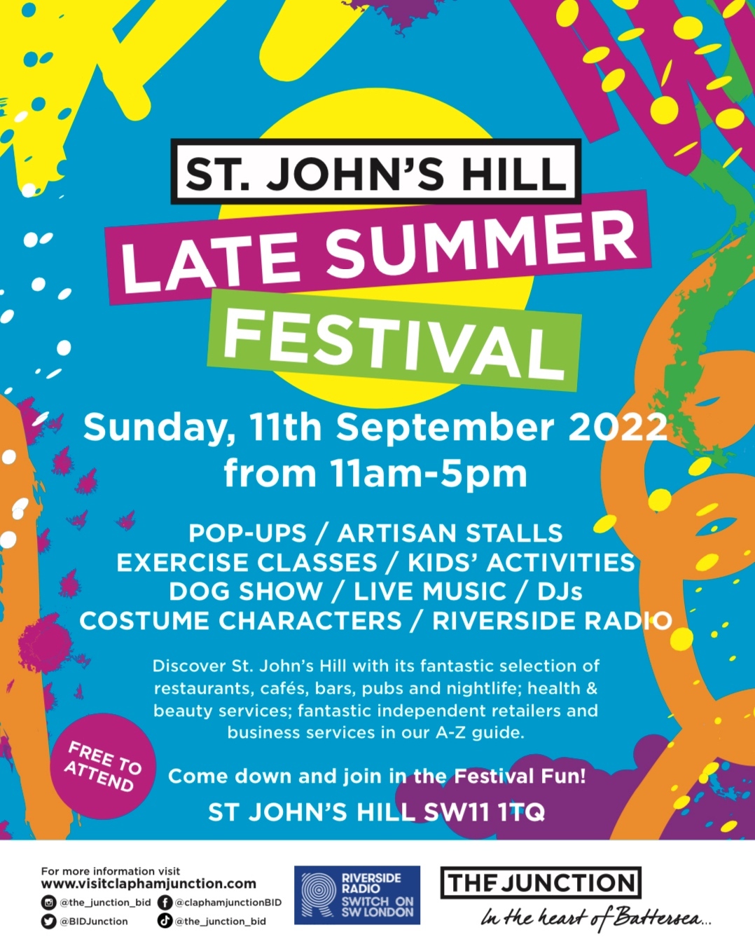 Late Summer Festival on St. John's Hill - Best of South West LDN