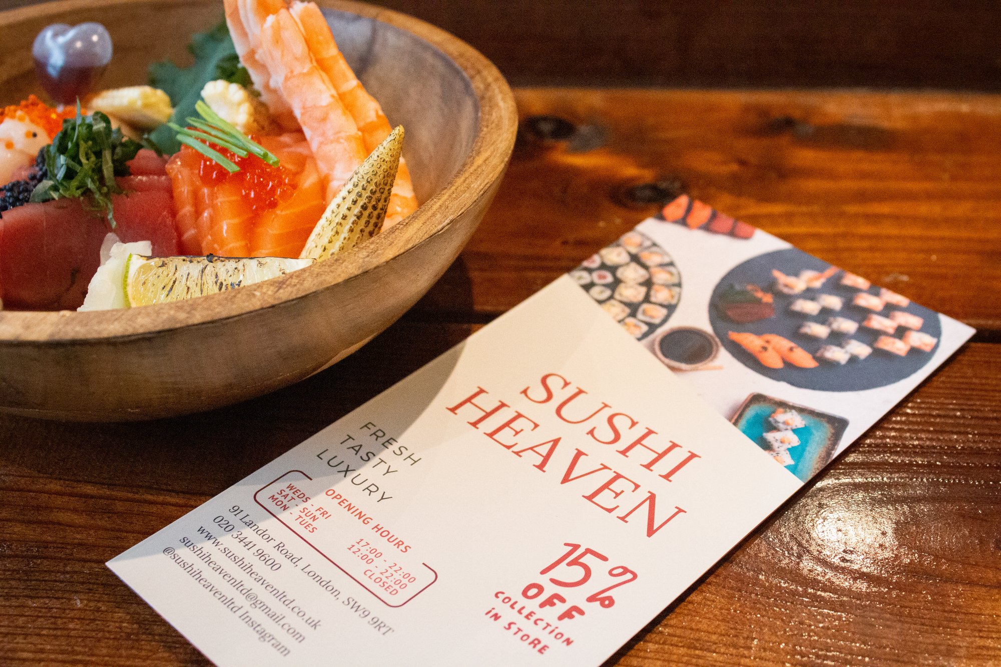 There's some heavenly sushi at Sushi Heaven Best of South West LDN